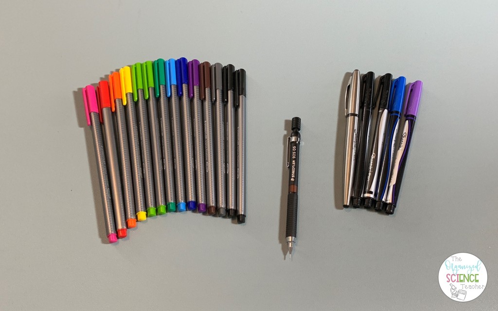 Pen Collection and Organization